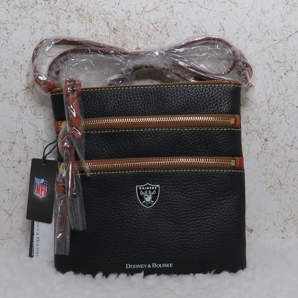 Dooney & Bourke Bags Dooney Bourke Nfl Las Vegas Raiders Triple Zip